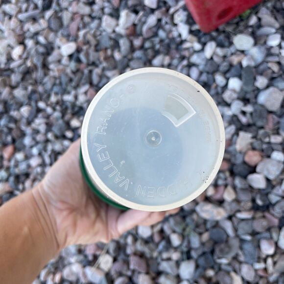 Hidden Valley Ranch Dressing Shaker Blender Mixer Green 16oz w/ Wheel Tupperware - Picture 3 of 5